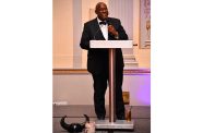 Professor Justice (Ret’d) Courtney A. Abel, Head of the Department of Law, Faculty of Social Sciences at the University of Guyana, is pictured at a previous award presentation. He was recently recognised with the 2026 OCCBA Award for Distinguished Service to the Legal Profession and the Judiciary