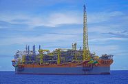 The Prosperity FPSO operating in the Stabroek Block