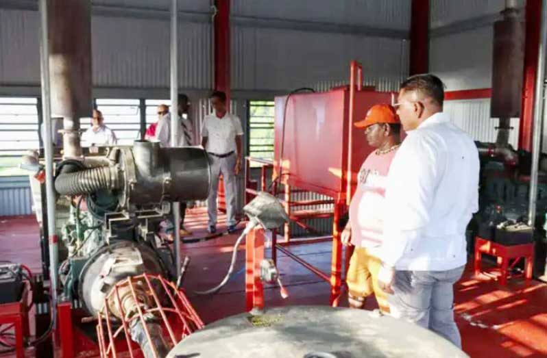 Minister of Agriculture Zulfikar Mustapha on Thursday commissioned the $565.3 million pump station at Greenwich Park on the East Bank of Essequibo, Region Three, providing residents and farmers with a reliable and effective drainage system