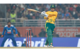 Quinton de Kock's 90 from 46 deliveries helped South Africa to a 200-plus total  •  BCCI