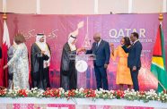 Prime Minister, Brigadier (Ret’d) Mark Phillips, reaffirmed Guyana’s commitment to strengthening bilateral relations with the State of Qatar during a reception hosted at the Guyana Marriott Hotel in honour of Qatar’s National Day
