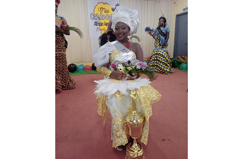 Queen Rashumba Bacchus (Miss Nigeria) is the new Catre-Cal-Ab African Heritage Queen