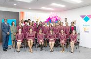 Republic Bank officials with 2025/2026 Republic Bank Youth Link graduates