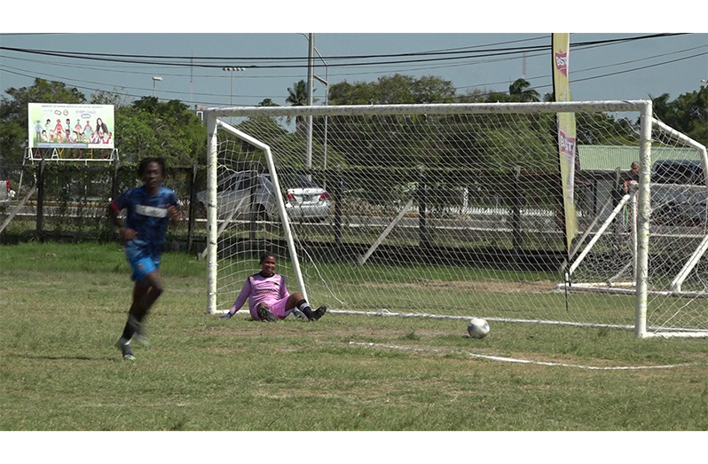 Action in the RBL Secondary School Football League