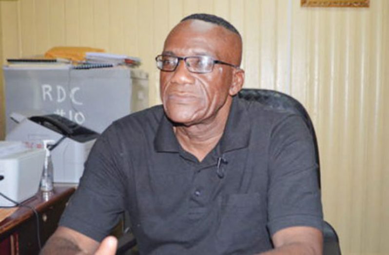 Region Ten l Chairman of the Regional Democratic Council (RDC) Renis Morian
