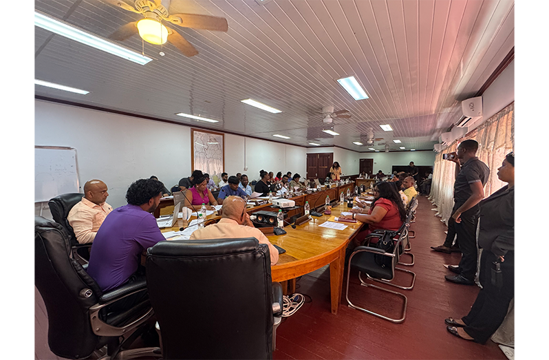 The Region Six Regional Democratic Council (RDC) statutory meeting was held on Thursday