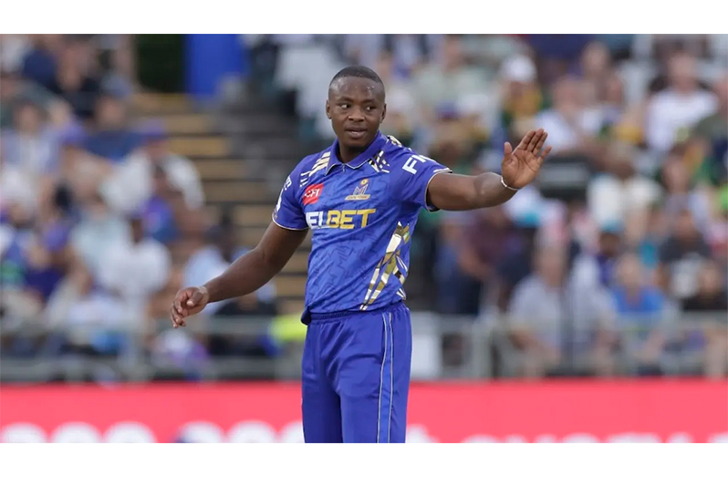 Kagiso Rabada returned from a long injury layoff on New Year's Eve in the SA20  •  SA20