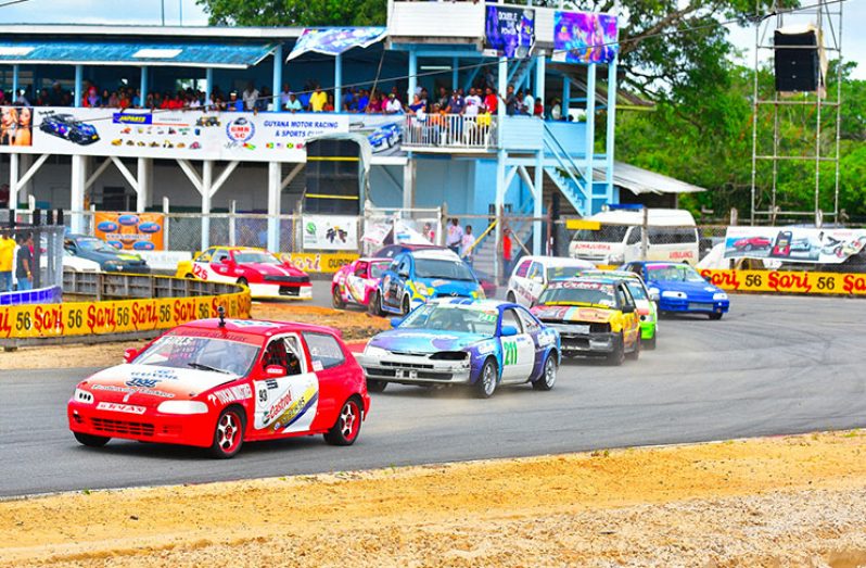 Street and Sport tuner action were the largely contested groups during the last circuit racing event in Guyana.