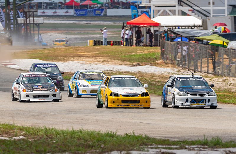 The Group Two Classs is renowned for its line-up of predominantly Honda Civic cars.