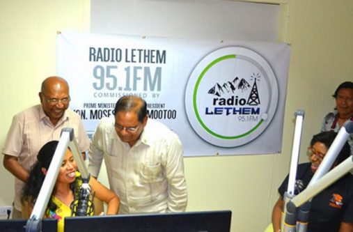 The studio of Radio Lethem