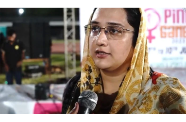 PCB women's wing head Rafia Haide