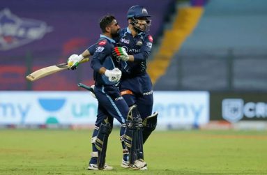 Rahul Tewatia and Rashid Khan made 59 runs in the last four overs (BCCI)