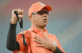 Dravid became the head coach in November 2021 for a two-year term that ended at the conclusion of the 2023 ODI World Cup earlier this month (Photo: ICC via Getty Images)