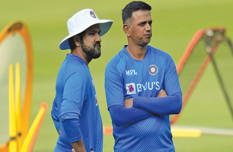India head coach Rahul Dravid