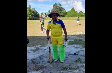Dyal Rajpat after his man-of-the-match performance in his last game