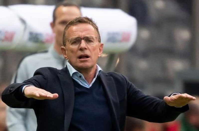 Manchester United said Ralf Rangnick was the club's number one candidate for interim manager