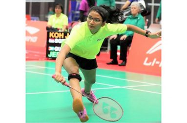 Priyanna Ramdhani beat Abrianna Tinnie 21-7, 21-4 in the Women’s Singles