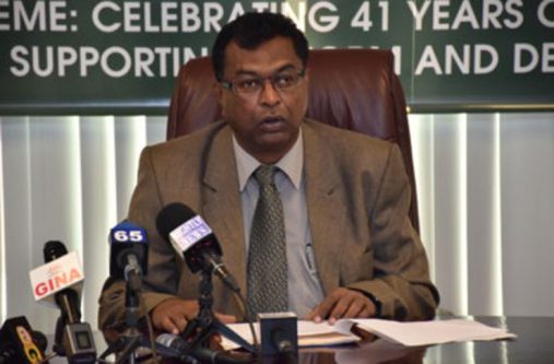 Minister of Public Security, Khemraj Ramjattan