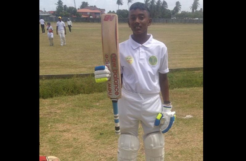 Rampertab Ramnauth hit an unbeaten 147.