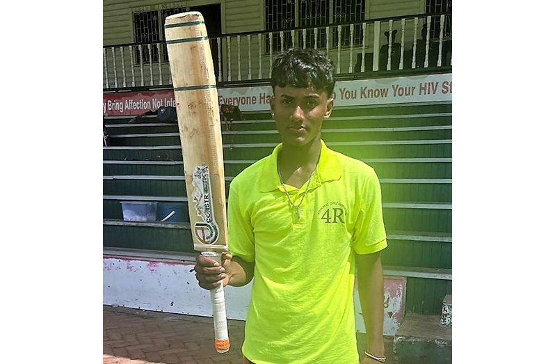Berbician Rampertab Ramnauth scored an entertaining 54