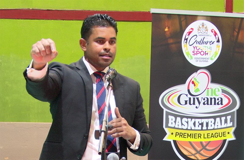 Minister of Culture, Youth and Sport, Charles Ramson Jr.