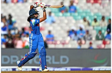 Pratika Rawal hit 13 fours and two sixes • AFP/Getty Images