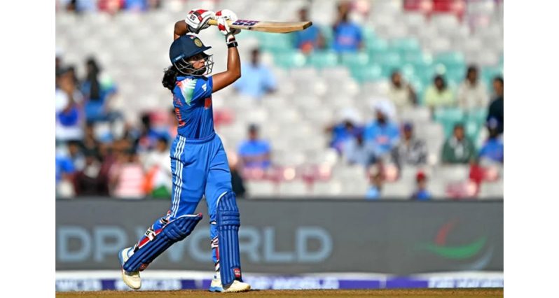 Pratika Rawal hit 13 fours and two sixes • AFP/Getty Images