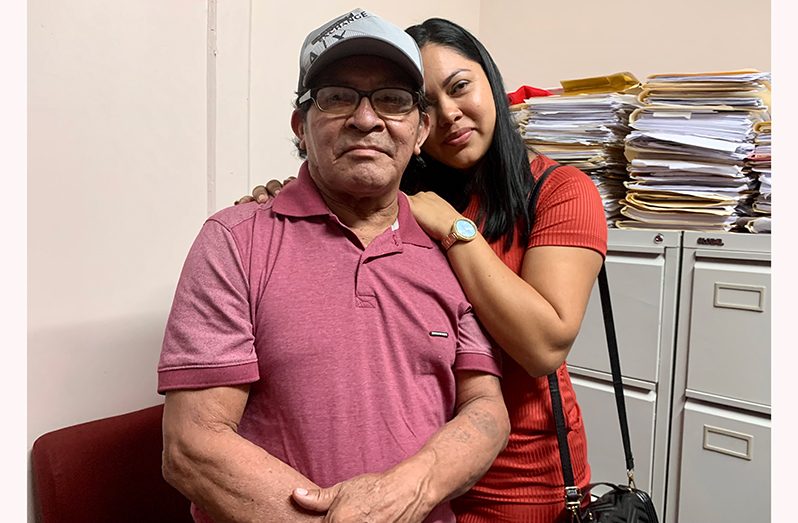 Jones Raymond and his daughter, Nikita