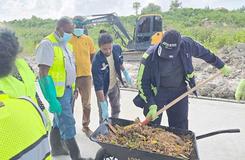 The Sanitation Unit of the Ministry of Local Government and Regional Development (MLGRD), on Tuesday officially launched the Recycling and Composting Centre at the Haags Bosch Sanitary Landfill