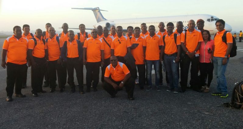 The Regal Masters as they were departing Guyana for Florida.