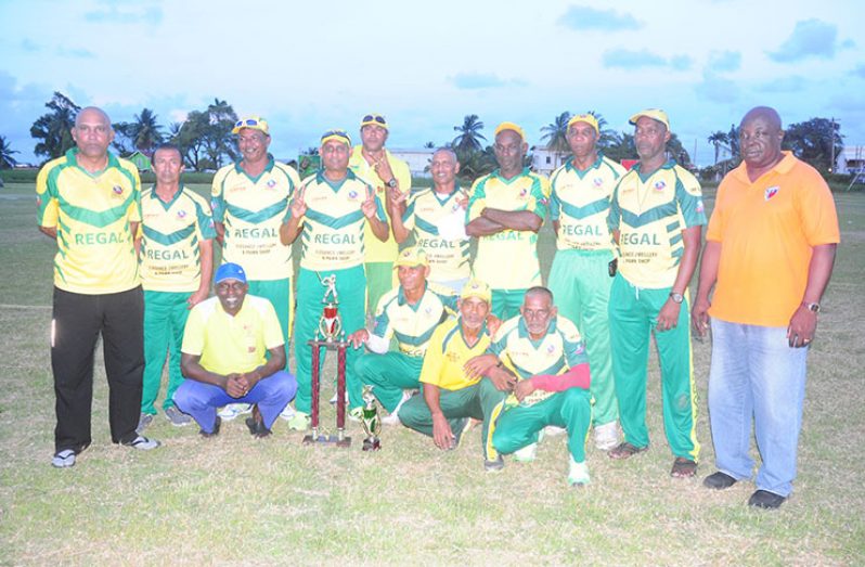 The victorious Regal Masters team