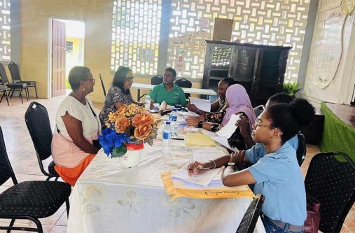 As part of the government's plan to make education more accessible, the reimbursement process started Wednesday at a number of secondary schools across Region Six. Both CSEC and CAPE students benefitted