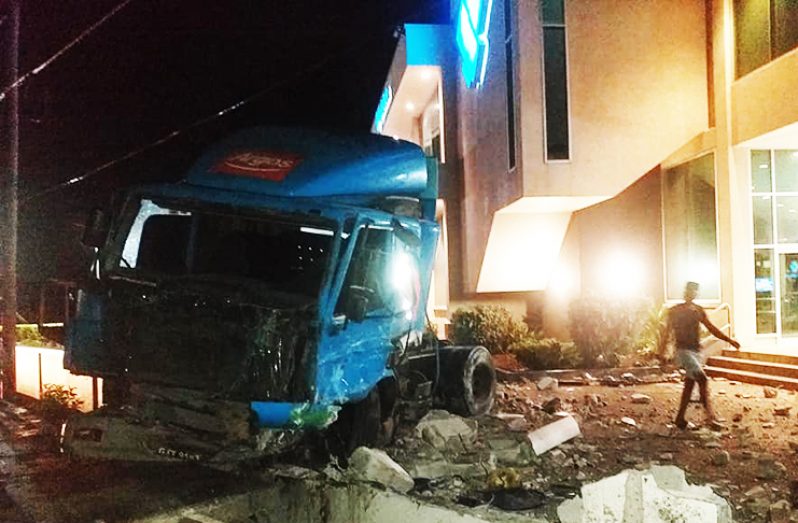The scene of the accident.(Credit: Avinash Savage)