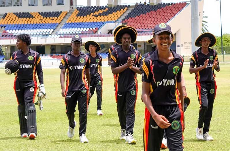 Medium pacer Reyaz Latif was once again the pick of the Guyanese bowlers with 3-31