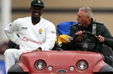 Richard Ngarava was injured on day one of Zimbabwe's Test against England at Trent Bridge and bowled only nine overs in the match