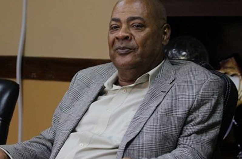 Jamaica Football Federation president, Michael Ricketts.