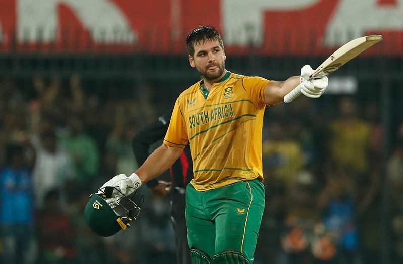 Rilee Rossouw's even 100no from 48 balls punished India's bowlers