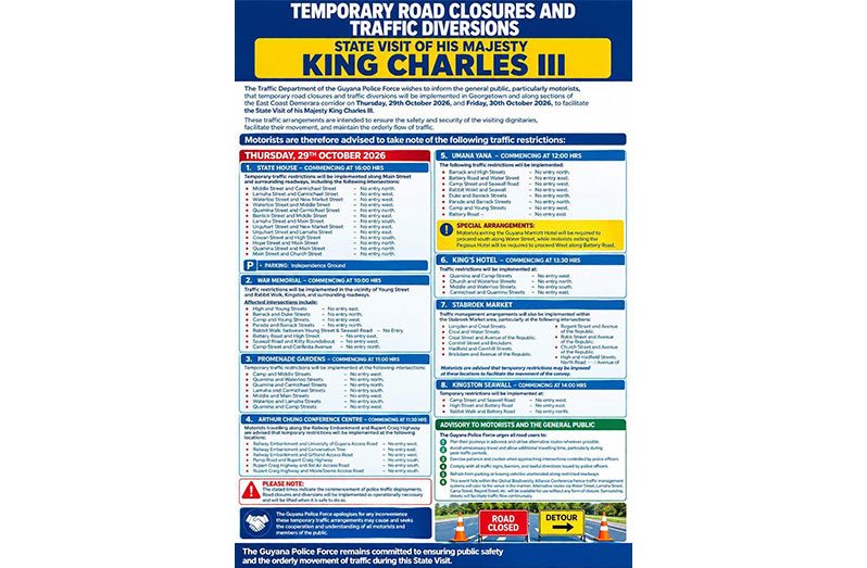 Road-closures