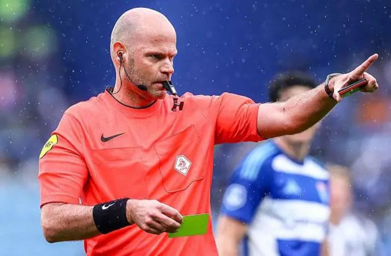 Rob Dieperink began refereeing in the Netherlands' top flight in 2017