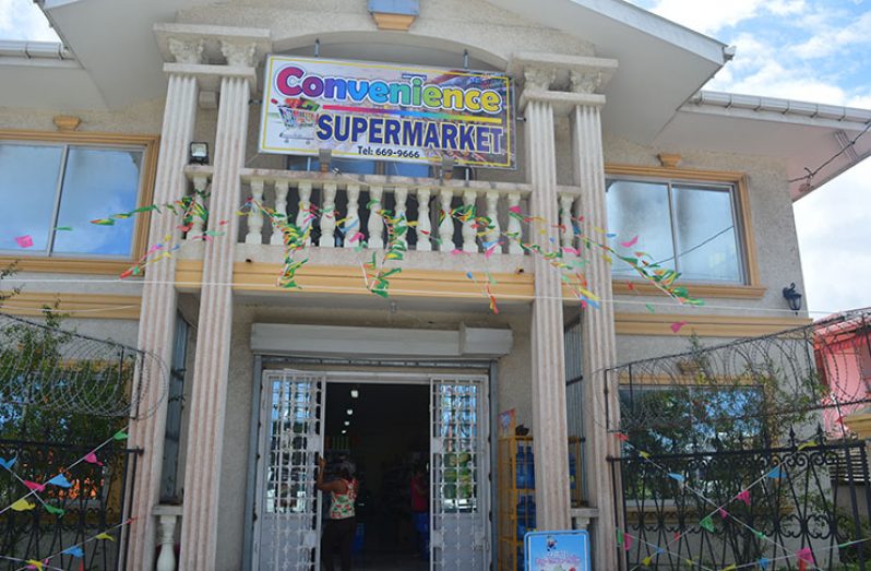 The Convenience Supermarket opened its doors less than a month ago