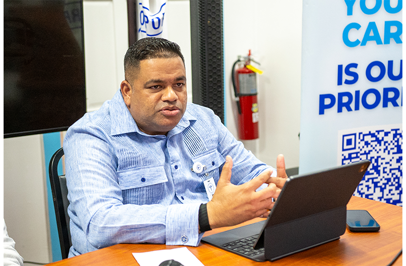 GPHC CEO, Robbie Rambarran