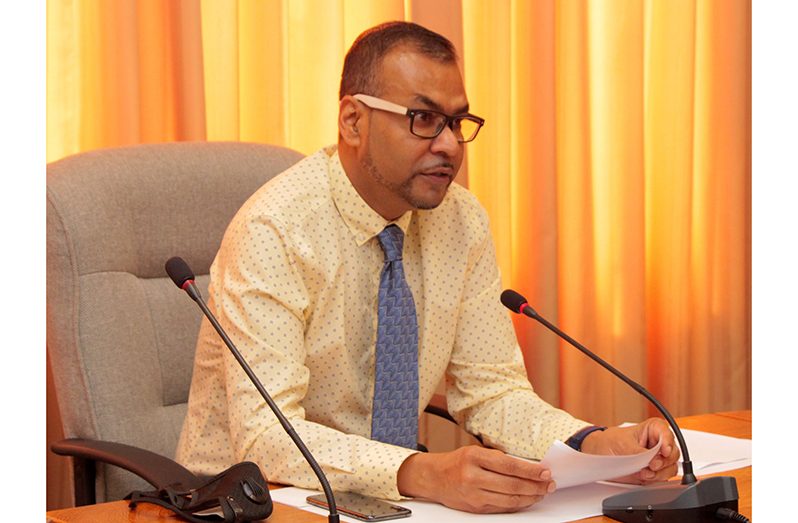 Foreign Secretary, Robert Persaud