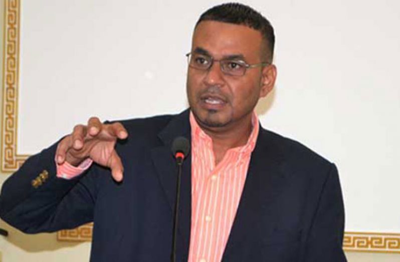Former Minister of Natural Resources, Robert Persaud