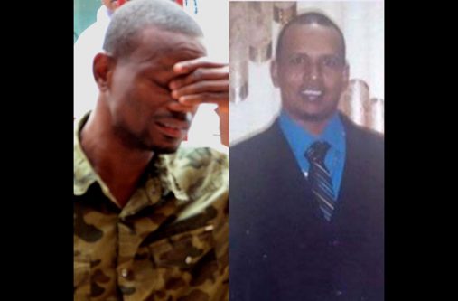 Lennox ‘Soldier Man’ Roberts (left) and deceased businessman, Ganesh Ramlall