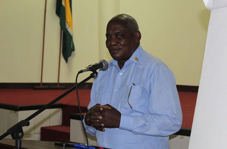 Home Affairs Minister Robeson Benn