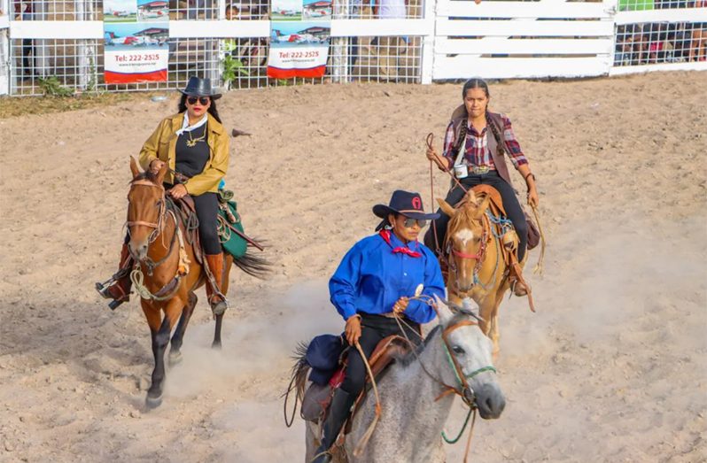 Horseback riding at Rodeo 2023