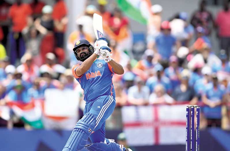 India captain Rohit Sharma stroked a superb 92 from 41 balls
