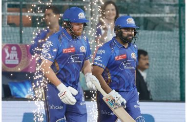 Rohit Sharma had a new opening partner in Johnny Bairstow• May 30, 2025•BCCI