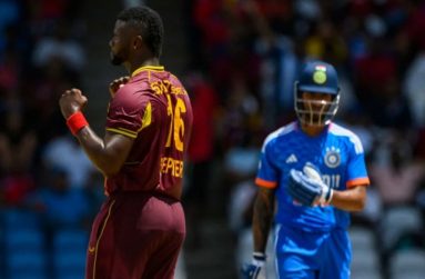 Pacer Romario Shepherd defended 10 runs in the last over