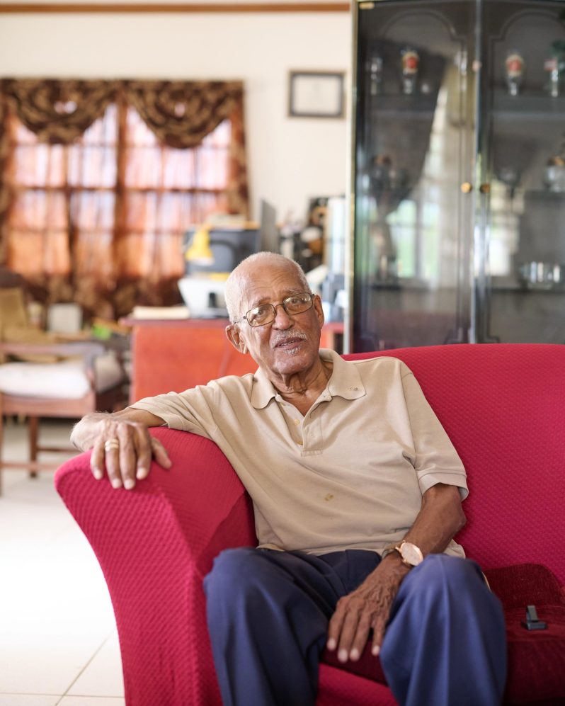 Broadcasting and theatre icon Ron Robinson, whose voice and vision have shaped Guyanese media and culture for over half a century (Samuel Maughn photo)